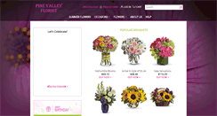 Desktop Screenshot of pinevalleyflorist.com